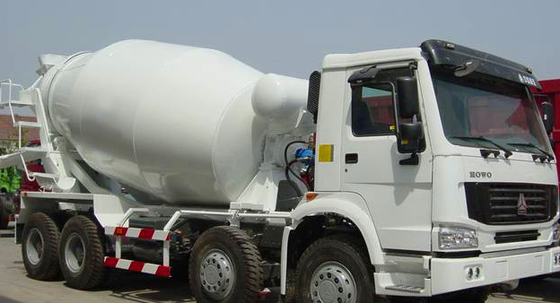 van de de Concrete Mixervrachtwagen van 16cbm 8x4 Sinotruk HOWO ging CCC van de Kleuren 20-60 Ton Rode Witte over