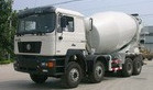 ZZ1251N3841C concrete Mixervrachtwagen, de Mixer 6x4 Sinotruk STEYR van het Aanhangwagencement