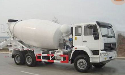 ZZ1251N3841C concrete Mixervrachtwagen, de Mixer 6x4 Sinotruk STEYR van het Aanhangwagencement