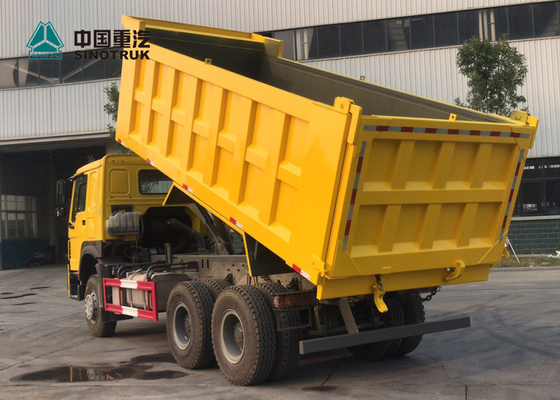 SINOTRUK HOWO 371 van de de Stortplaatsvrachtwagen van 20CBM Op zwaar werk berekend Blad Met hoge weerstand 6 X 4