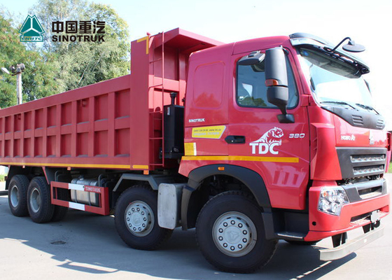 50 ton de Stortplaatsvrachtwagen van 8×4 Op zwaar werk berekend/van de de Stortplaatsvrachtwagen van Howo A7 Model ZZ3317N4647N1