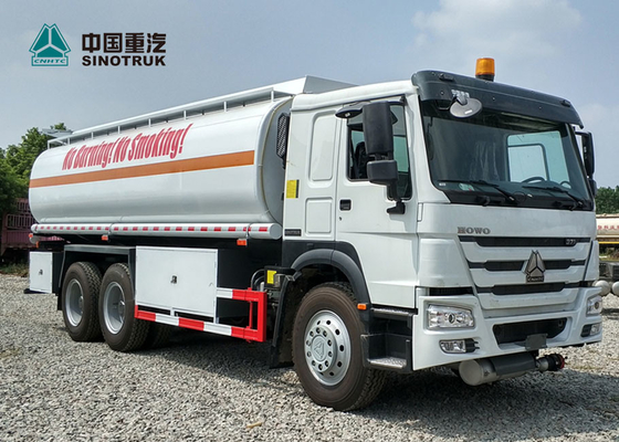 EURO 2 336 Brandstoftankwagen van HOWO, Olietankervrachtwagen 25CBM 20 Ton Nuttige ladings