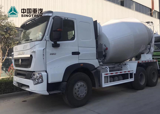 Op zwaar werk berekende Euro 2 de Mini Concrete Vrachtwagen 6x4 10 van 371HP rijdt 8CBM HOWO A7