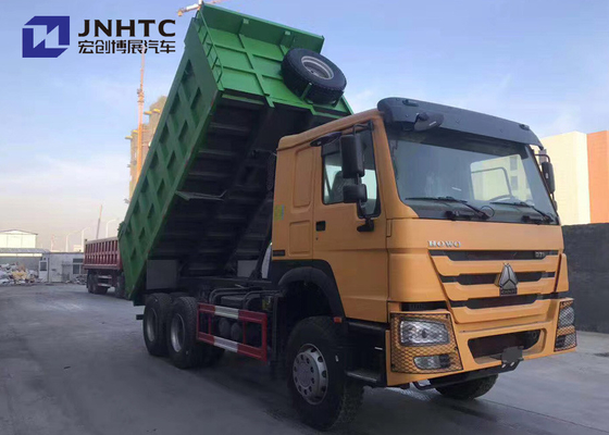 Vrachtwagen van de Howo6x4 18CBM Commerciële Stortplaats Op zwaar werk berekende 5400x2300x1500mm Met lange levensuur