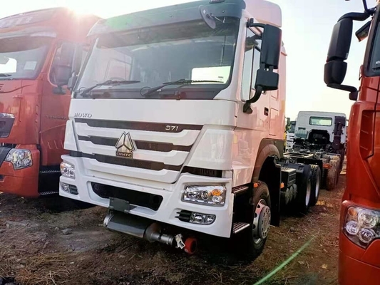 ISO Overgegaane HOWO-Tractorvrachtwagen 336HP 375HP 30 Ton 50 Ton 100 Ton van 25hp