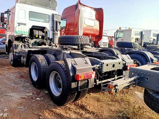ISO Overgegaane HOWO-Tractorvrachtwagen 336HP 375HP 30 Ton 50 Ton 100 Ton van 25hp