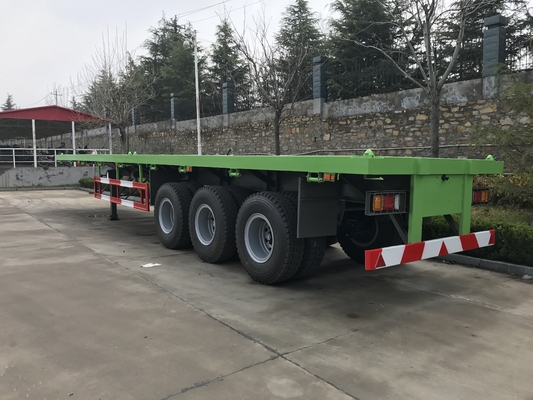 13T Aanhangwagen van Howo van de ladingscapaciteit Flatbed Semi met Luchtopschorting