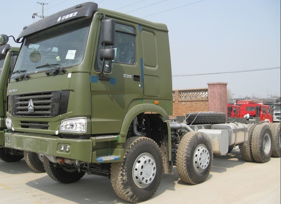 Howo 8x8 Al van de het Voertuig Zware Lading van de Wielaandrijving Energie van de de Vrachtwagen Euro III Motor - besparing