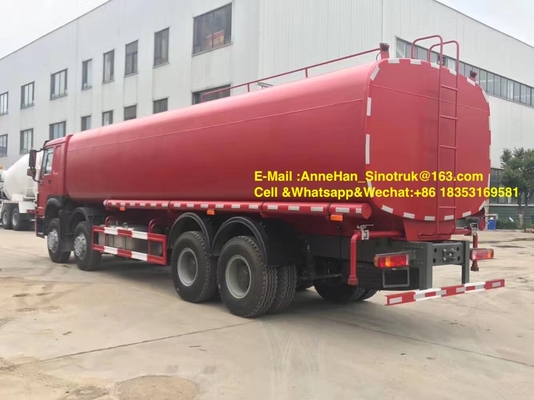 De Vrachtwagen 25-35CBM 8X4 van het Sinotrukwater voor Water het Dragen het Modelleren van Sinotruk Howo