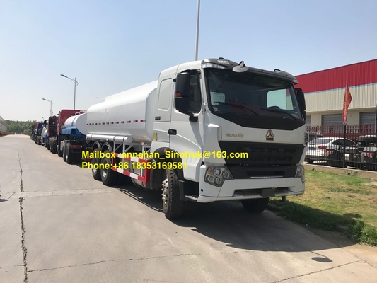 Van de de Brandstoftankwagen 6x4 van Sinotruk Witte Howo A7 de Olietankwagen Lhd Zz1257n4347n1