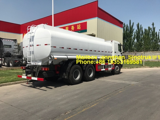 Van de de Brandstoftankwagen 6x4 van Sinotruk Witte Howo A7 de Olietankwagen Lhd Zz1257n4347n1