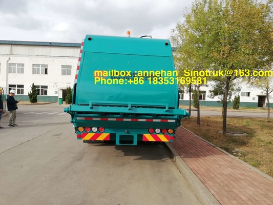 van de de Garbagecollectionvrachtwagen 290hp 336hp van 4x2 12m3 Sinotruk Howo7 de Linkeraandrijving Euro2