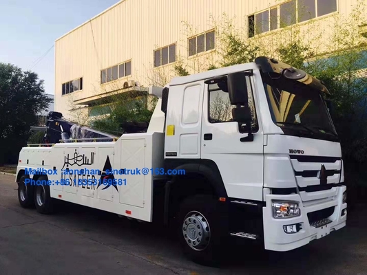 Lhd 10 rijdt Zware van de Wegwrecker van de Ladingsvrachtwagen 6*4 20t-30t van de het Slepenvrachtwagen Euro 2