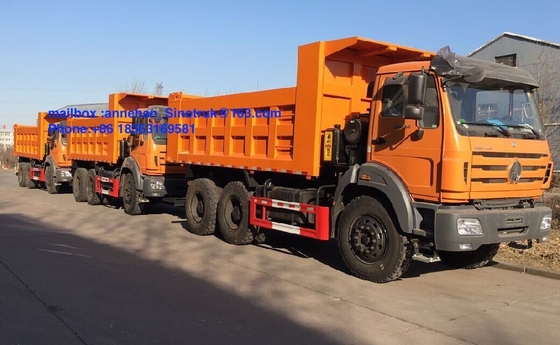 Van de de Plichtsstortplaats van de Beibenkongo de Super Capaciteit van de de Vrachtwagen6x4 20M3 40T Lading 380hp Euro2