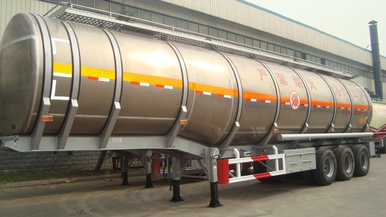 CIMC Semi Vrachtwagen en Aanhangwagen 6 Assen 120 Ton in Blauw Staal Met hoge weerstand
