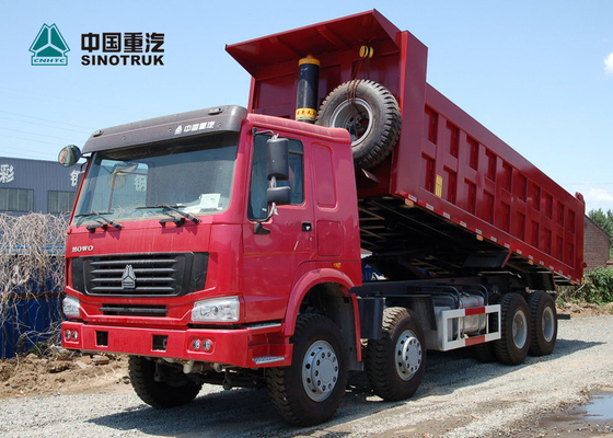 Van de de Stortplaatsvrachtwagen 371hp 8x4 26CBM HYVA van de voorraadsinotruk HOWO Mijnbouw de Opheffende Cilinder