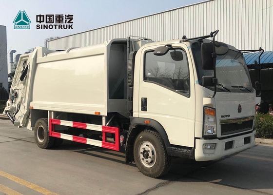 Compacte de Vuilnisautoeuro 3 120hp 9cbm van Sinotrukhowo 4x2 zonder Dwarsbalk