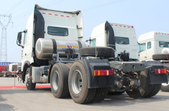 Witte Eerste SINOTRUK 371HP - verhuizersvrachtwagen 10 de Tractor Hoofdvrachtwagen van Bandhowo