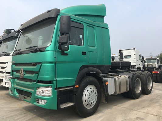 eerste 371hp SINOTRUK HOWO 6*4 - Witte de Kleurendieselmotor van de verhuizersvrachtwagen