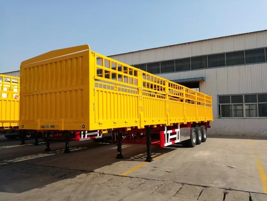 60 t-Op zwaar werk berekende Semi Aanhangwagens van de Ladingscapaciteit voor Bulklading Tansport