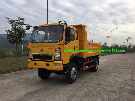 van de Ladingscapaicty van 4x4 5-10t van de Plichts Commerciële Vrachtwagens het Lichte Merk Euro3 Lhd van Sinotruk