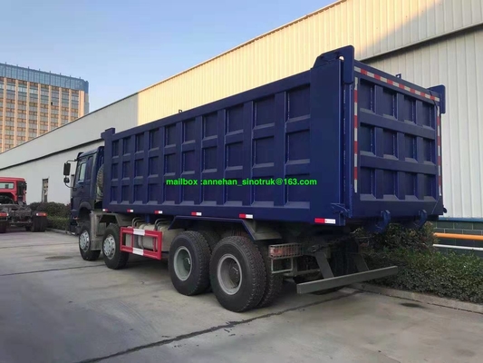 8x4 Rhd 12 van de Vrachtwagensinotruk Howo7 van de Wielen25-30m3 de Op zwaar werk berekende Stortplaats Kipper Euro2