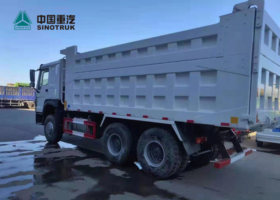 Van de de Stortplaatsvrachtwagen van SINOTRUK 375hp 20CBM HOWO Gebruikte Tweede Hand 5600*2300*1500mm