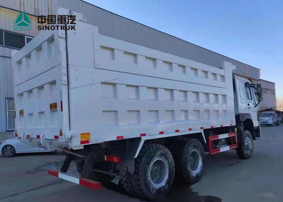 Van de de Stortplaatsvrachtwagen van SINOTRUK 375hp 20CBM HOWO Gebruikte Tweede Hand 5600*2300*1500mm