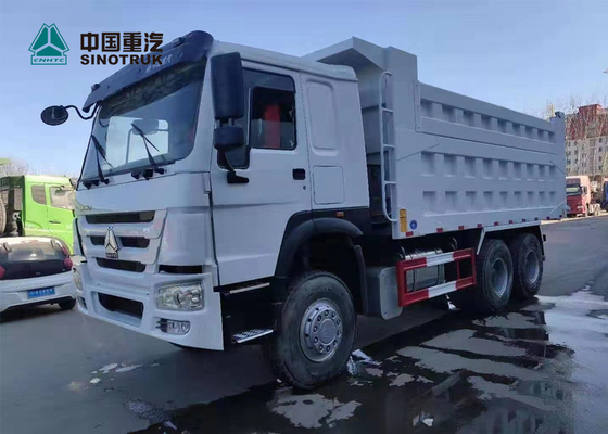 Van de de Stortplaatsvrachtwagen van SINOTRUK 375hp 20CBM HOWO Gebruikte Tweede Hand 5600*2300*1500mm