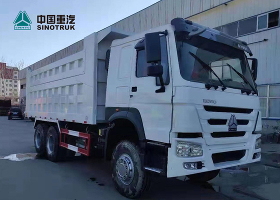 Van de de Stortplaatsvrachtwagen van SINOTRUK 375hp 20CBM HOWO Gebruikte Tweede Hand 5600*2300*1500mm
