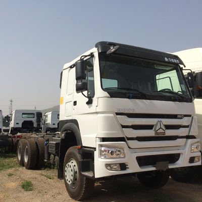 Witte van de de Ladingsvrachtwagen van SINOTRUK HOWO 6X4 Zware Euro II de Emissienorm