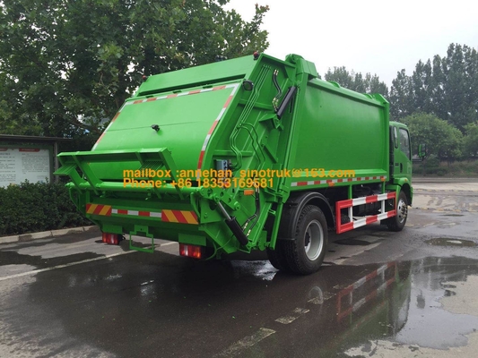 4x2 6001 - 10000L-van de de Vrachtwagenvrachtwagen van de Huisvuilpers Dieseltype Voor speciale doeleinden