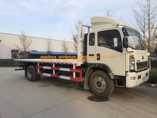 4x2 6 Flatbed Vrachtwagen van Bandensinotruk Howo voor 10 - 20T-Lading Capaicty LHD