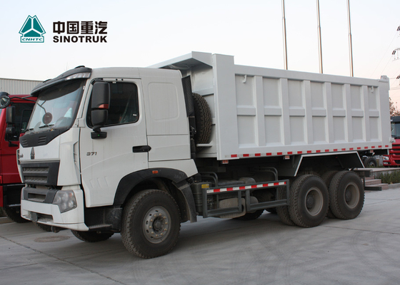 13R22.5 de Stortplaatsvrachtwagen zonder binnenband A7 371hp 20CBM van Bandsinotruk Howo 6x4