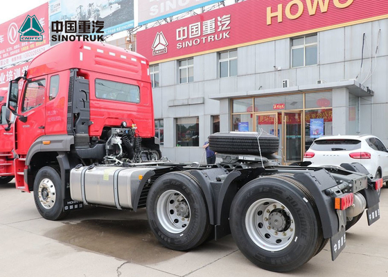 Eerste Vrachtwagen van de de Dwarsbalkenn7b 371hp Sinotruk Howo Tractor van Sinotrukhohan de Dubbele - verhuizersvrachtwagen