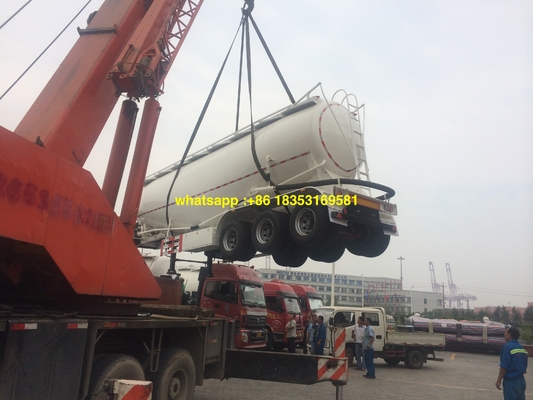 van het de Motor60m3 Bulkcement van 60T Weichai de Tankaanhangwagen