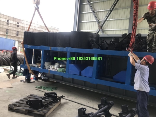 Dragende Zware 20f-Container Semi Aanhangwagen