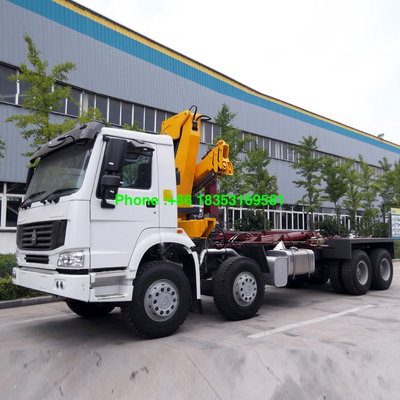 van de de Ladingsdoos van 10T 6500mm de Opgezette Kraan van Sinotruk Howo7 Vrachtwagen
