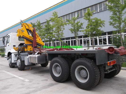 van de de Ladingsdoos van 10T 6500mm de Opgezette Kraan van Sinotruk Howo7 Vrachtwagen