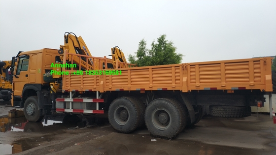 van de de Ladingsdoos van 10T 6500mm de Opgezette Kraan van Sinotruk Howo7 Vrachtwagen