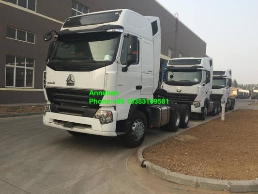 de tractorvrachtwagen van 6x4 Euro4 420hp Sinotruk HowoA7 met 10wheels Filippijnen