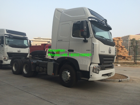 de tractorvrachtwagen van 6x4 Euro4 420hp Sinotruk HowoA7 met 10wheels Filippijnen