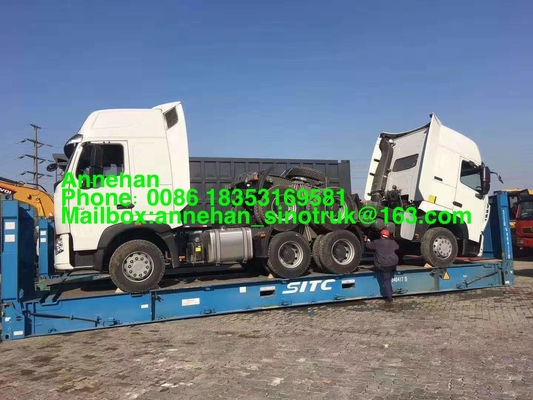 De Vrachtwagen van de de Tractoraanhangwagen van Sinotrukhowoa7 420hp 10 Wielen