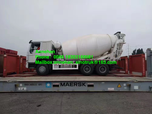 De Vrachtwagen van de de Concrete Mixermachine van Howo7sinotruk 10M3 336hp Euro2