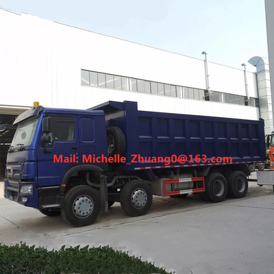 Van de Kippersvrachtwagens van Sinotrukhowo 8*4 de Op zwaar werk berekende Paardekracht 371hp