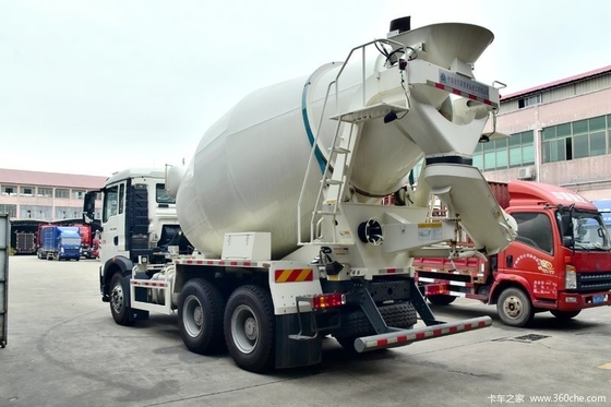 10 wielen 12 Kubieke de Concrete Mixervrachtwagen van 6x4 371hp Howo