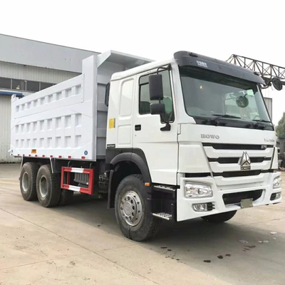 Diesel 20cbm van de Howo6x4 Handtransmissie Op zwaar werk berekende Stortplaatsvrachtwagen