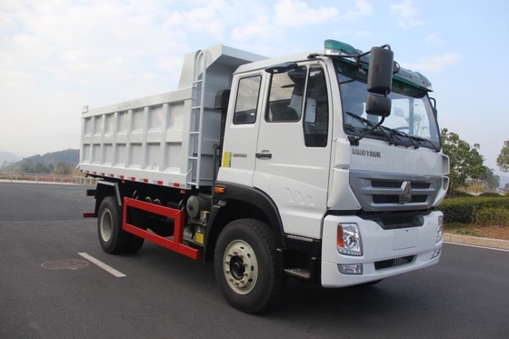 6 banden Homan Tipper Truck 15 Ton van de Capaciteits4x2 168hp Sinotruk Stortplaats de Vrachtwagen