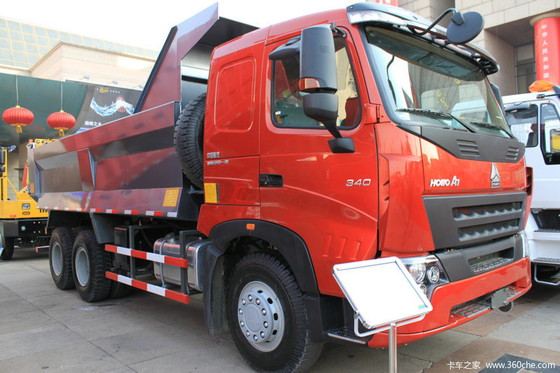 Op zwaar werk berekende de Stortplaatsvrachtwagen van Sinotruckhowo A7 6x4 371hp