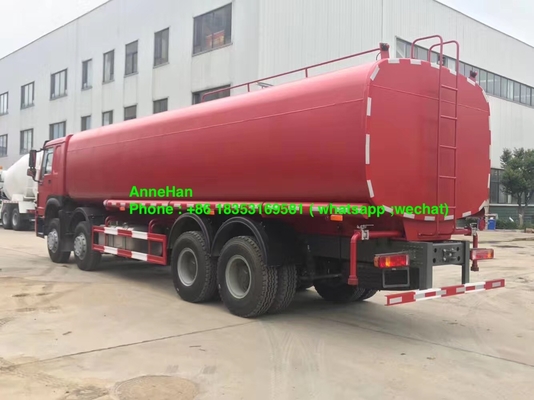 van het de Wielen371hp Sinotruk Howo7 Water van 8x4 12 de Tankaanhangwagen